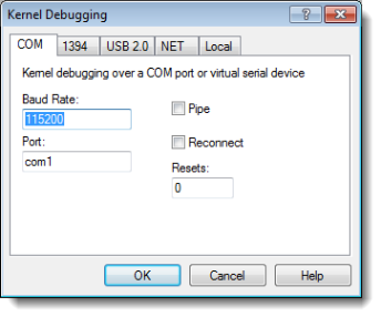 Connecting to the Target